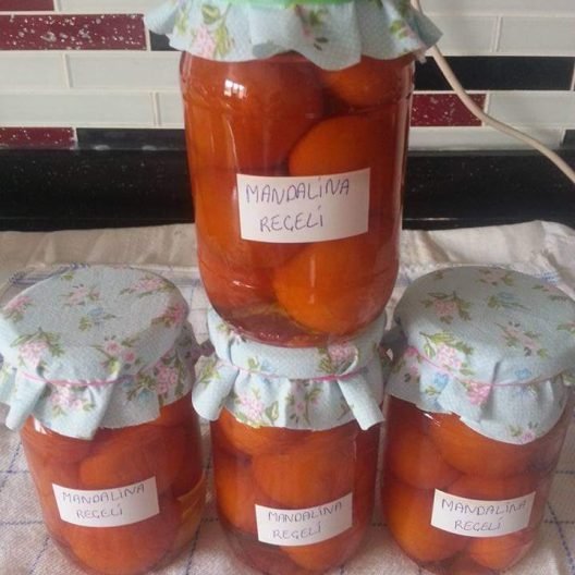 Mandalina Reçeli ev yapımı