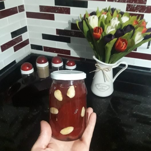 Bademli Domates Reçeli Ev yapımı 479 Gr