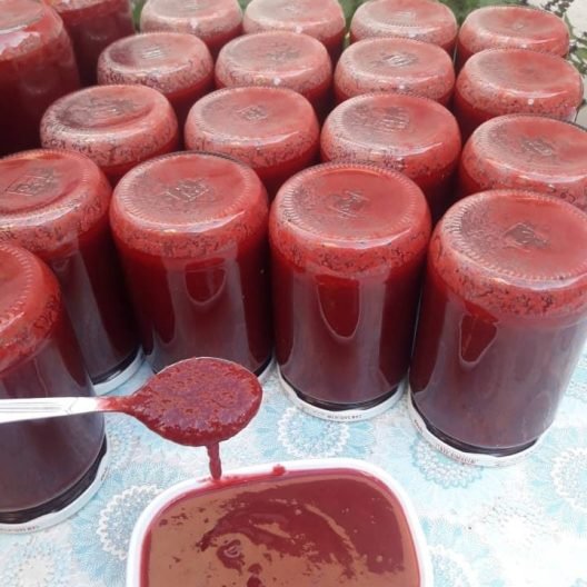 Ev yapımı doğal Kızılcık Marmelatı 605 Gr